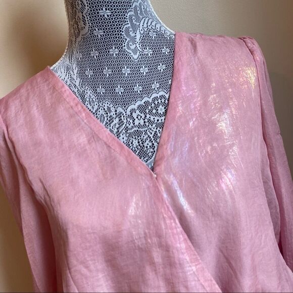 Q+A Los Angeles Pink Top - Picture 2 of 9